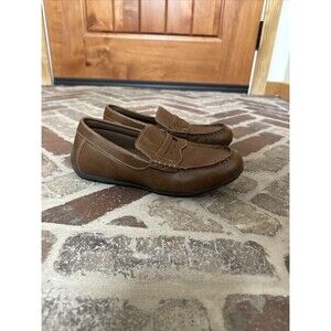 Nordstrom Rack NRMYLES-PU Brown‎ Penny Loafers Boys Size 3 M
